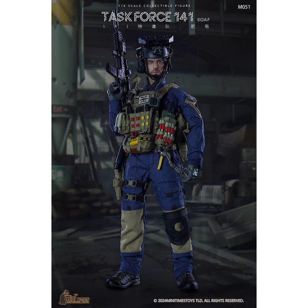 [Collection Boutique] Ready Stock mini time toys 1/6 Soldier Task Force M051 Model