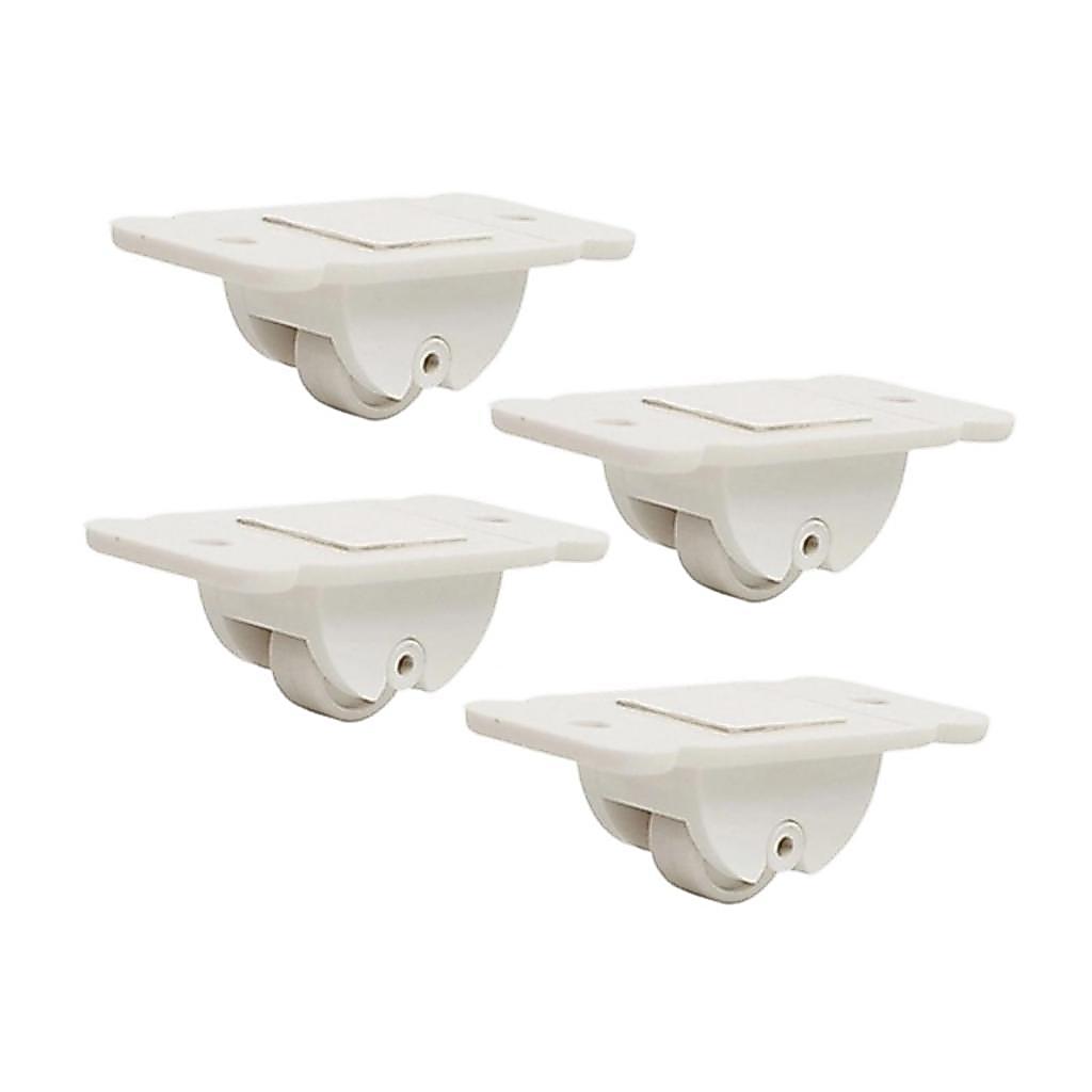 [trdfdv] 4x Self Swivel Casters Drawer Storage Box Trolley Platform Carts Wheel