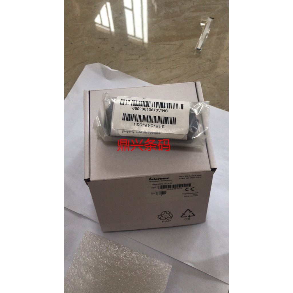 แบตเตอรี่ Intermec Intermec CK70/CK75/CK71/EDA60K ดั้งเดิมใหม่เอี่ยม