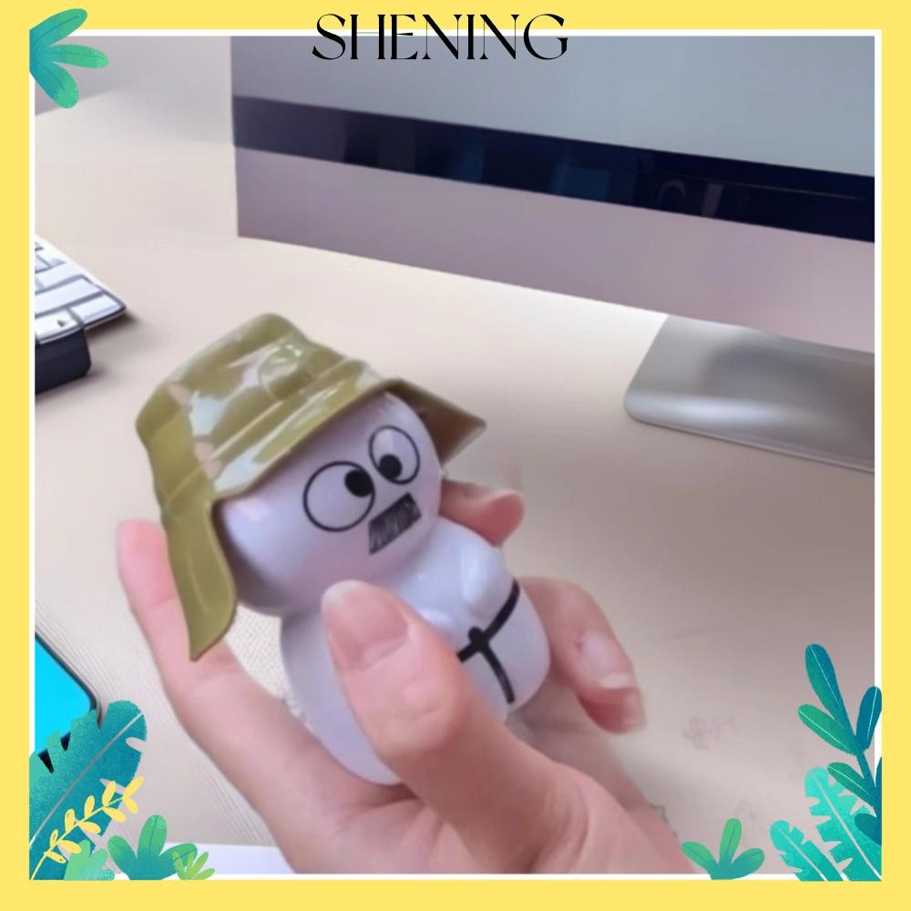 SHENING พวงกุญแจควบคุมเสียง, ของเล่นเสียง Widget Baga ขนาด 8 ซม., ของขวัญแสดงเสียง Widget