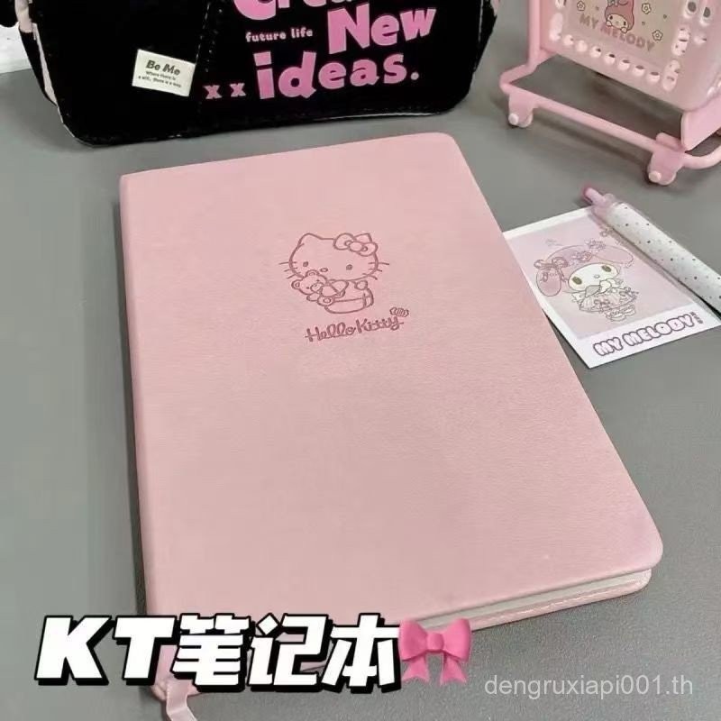 Hellokitty80 แผ่น Hello Kitty Notebook High-value ins Girl Heart Diary Student Notepad Z