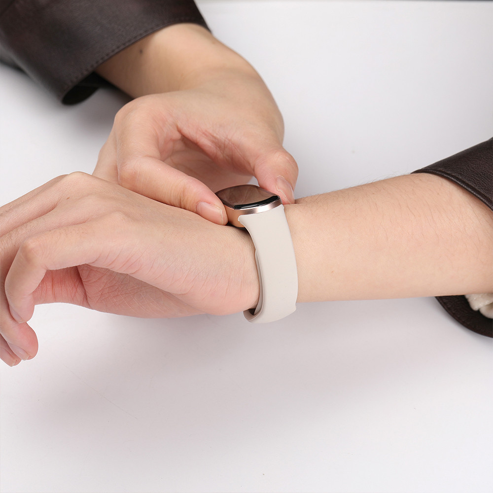 สายรัดซิลิโคนอ่อน for Xiaomi Mi Band 10/9/8 อุปกรณ์เสริมสร้อยข้อมือเปลี่ยนสายพานยางกีฬา for Smartwatch Mi Band 10/9/8 - รูปที่ 3