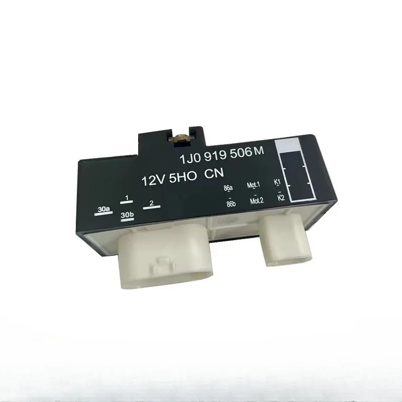 1เจ0919506M 1J0 919 506M Cooling เครื่องทําความร้อนพัดลมหม้อน้ําควบคุมรีเลย์สําหรับ Audi A3 S3 VW Po