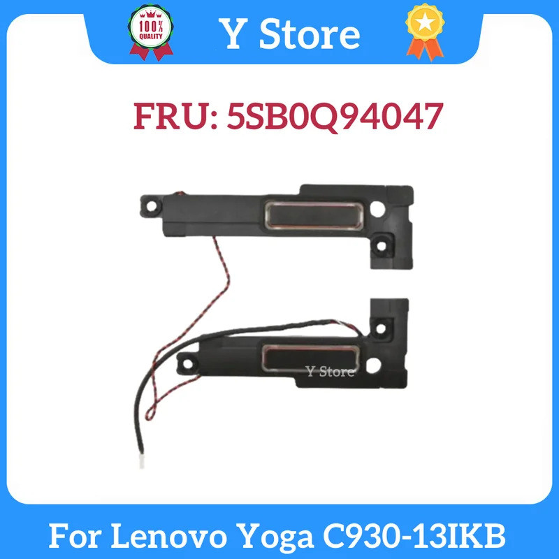 Y Store ใหม่สําหรับ LENOVO โยคะ C930-13IKB แล็ปท็อปภายในเสียงซ้ายขวาลําโพงชุด PK23000QXL0 5SB0Q94047