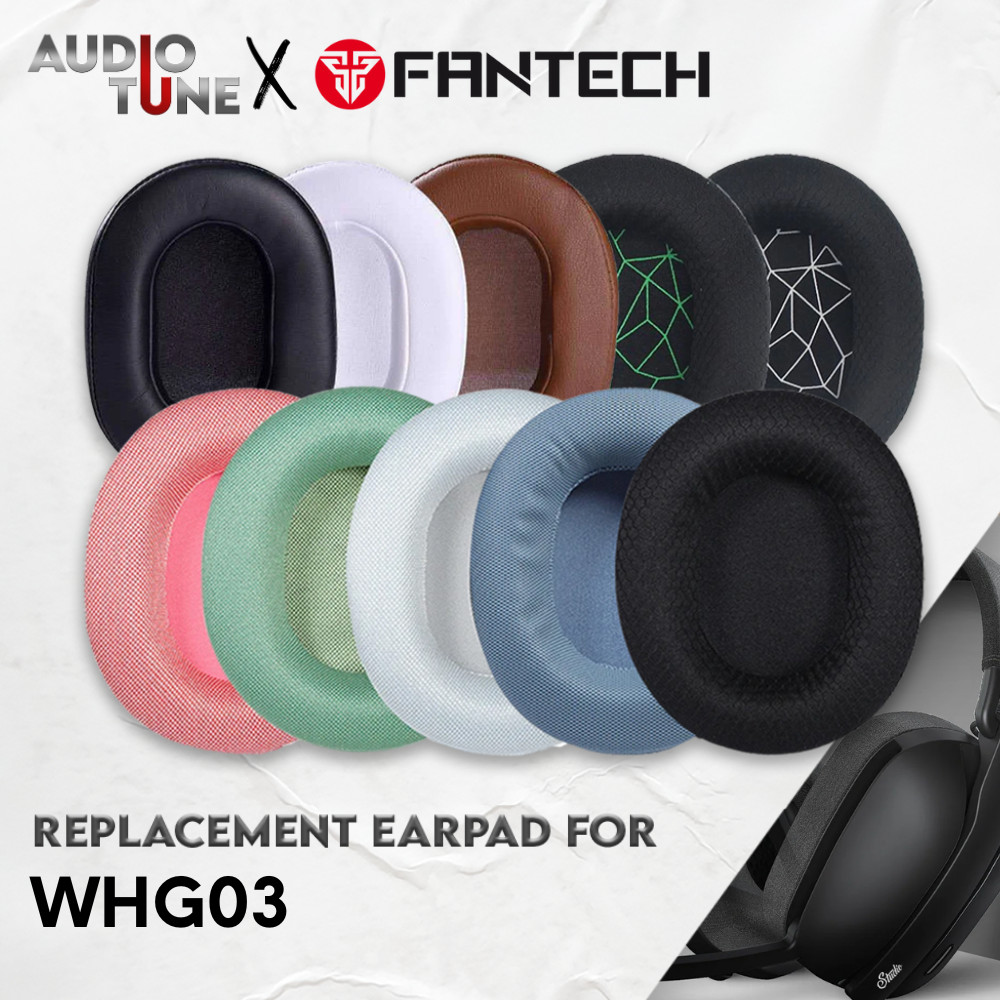 แผ่นรองหูฟัง Earcup Earcushion FANTECH WHG03 WHG 03 WHG-03 แผ่นโฟมโฟม