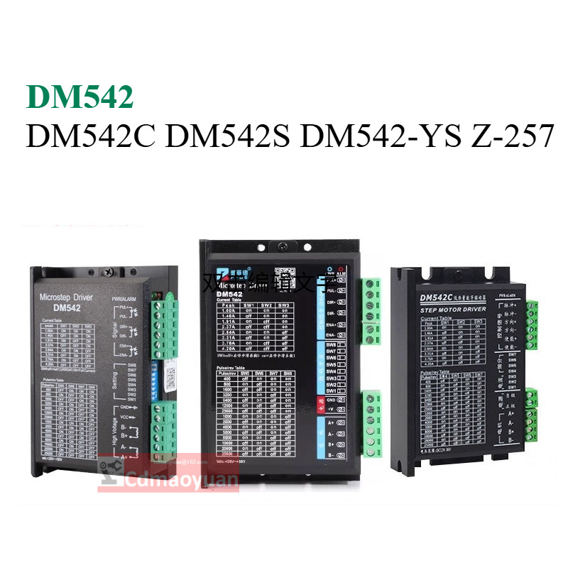 Pfeid Digital DM542C DM542S DM542-YS Z-257 ไดรฟ์ 42 57 86 Stepper Motor Driver 4.2A 25600 ดีเทล