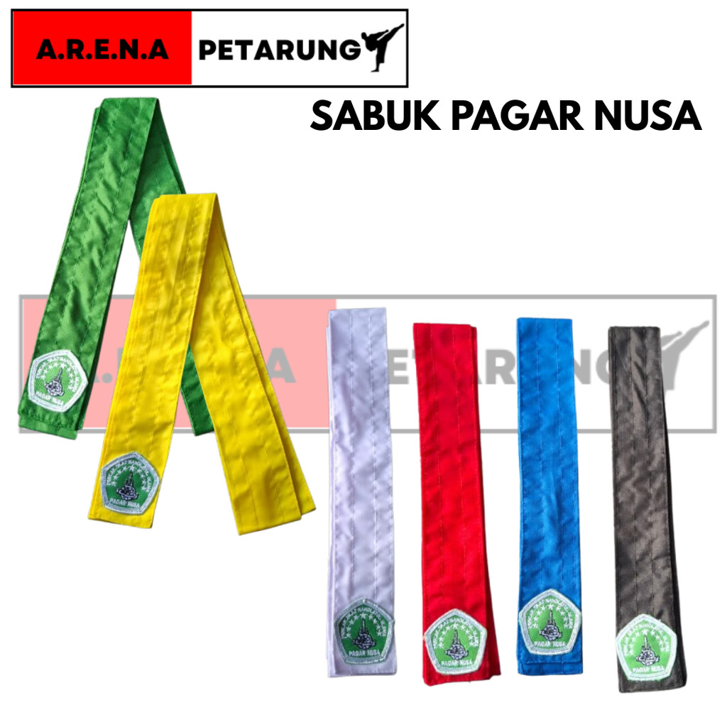 PAGAR NUSA PREMIUM TRAINING BELT / PENCAK SILAT BELT - อารีน่านักสู้