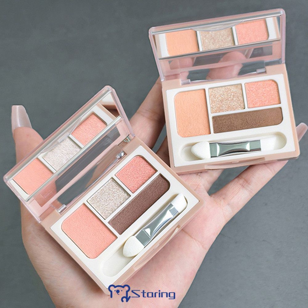 MGL Earth-toned Eyeshadow กันน้ําและกันเหงื่อ Beauty Safe Eyeshadow Palette สะดวกทุกวันอายแชโดว์ Pal