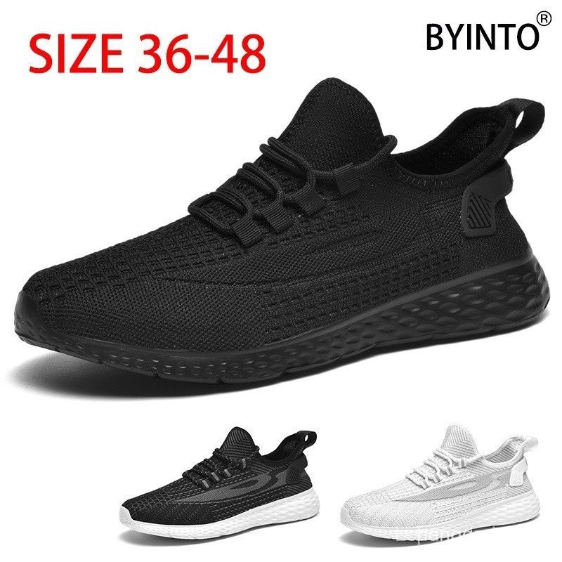 ขนาดใหญ่ 36-48 Breathable Hollow ตาข่ายผู้ชายถุงเท้ารองเท้าผ้าใบกรีฑา Trainers Gym เทนนิสผู้หญิงกีฬา