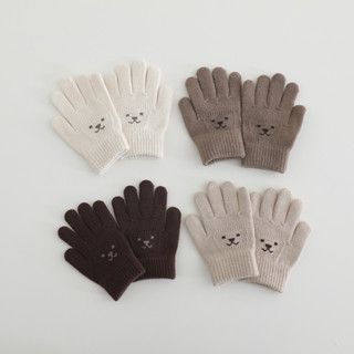 ถุงมือห้านิ้วสำหรับเด็กอายุ 2-6 ปี แบบแยกนิ้ว อุ่นสบายในฤดูใ…