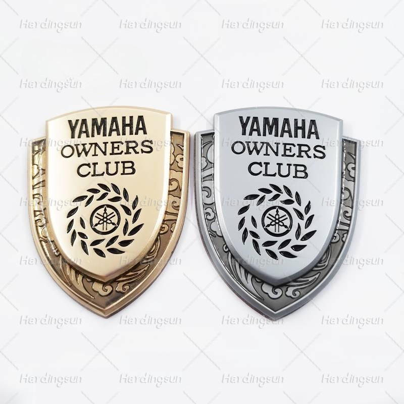 1 x ใหม่ YAMAHA OWNERS CLUB สัญลักษณ์ YAMAHA สติ๊กเกอร์สัญลักษณ์ Moto Decals
