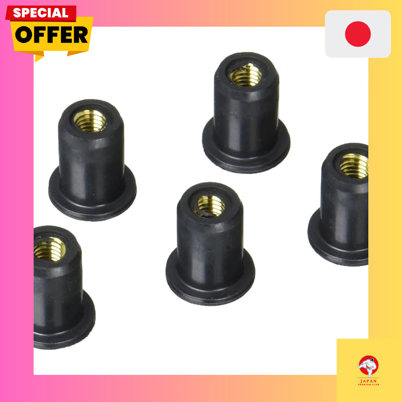 KITACO Universal Wellnut Set for M5, M6, and M8 Applications (5 Pieces) /direct from Japan