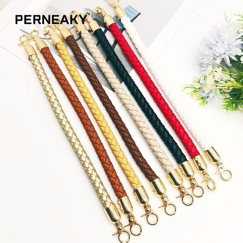สายรัดกระเป๋า PERNEAKY หนัง PU พร้อมหัวเข็มขัดกุ้งก้ามกราม สำหรับที่จับกระเป๋าสะพายไหล่ ขนาด 30 ซม.