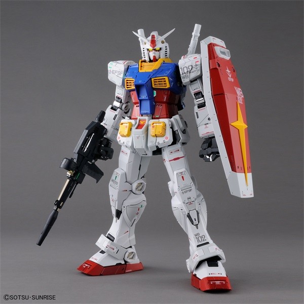 พร้อมส่ง Bandai Assembly Model PG PGU 1/60 RX-78-2 RX78 Yuanzu Gundam 2.0