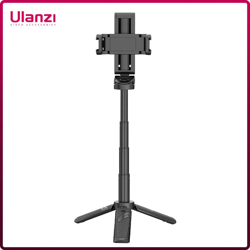 Ulanzi JJ02 ขยาย Grip ขาตั้งกล้องโทรศัพท์พร้อมรีโมท Selfie Stick ขาตั้งกล้องสําหรับโทรศัพท์แนวตั้งแน