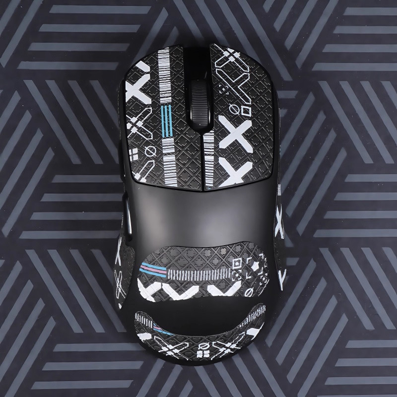 เหมาะสําหรับ Heijue AJ179v2 เมาส์สติกเกอร์กันลื่นดูดซับเหงื่อ aj179V2 MAX สติกเกอร์ฟิล์มป้องกัน Tefl