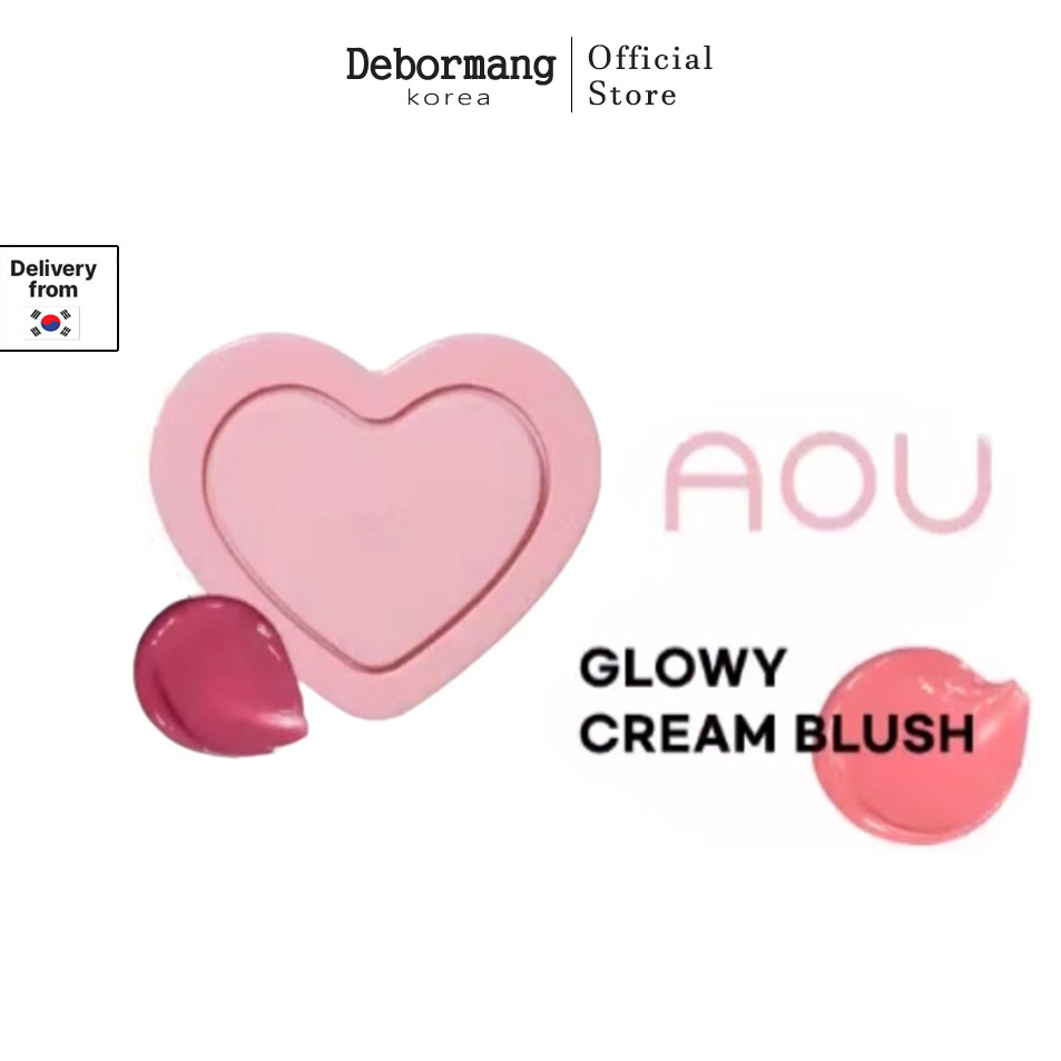 New Product # Ready to Ship AOU New Products AOU Glowy Cream Blush 2.3g
