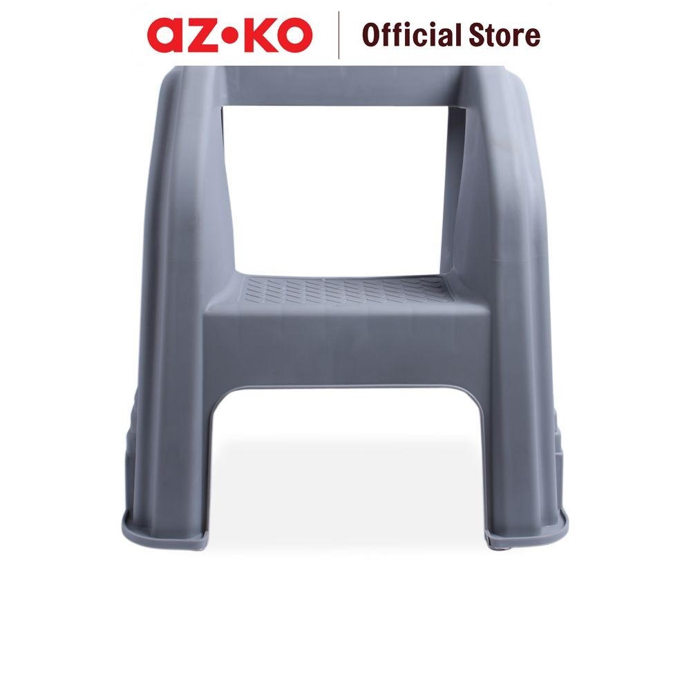 Soleil Plastic Step Stool - สีเทา Step Stool Step Chair อุปกรณ์บ้านเก้าอี้เครื่องมือ
