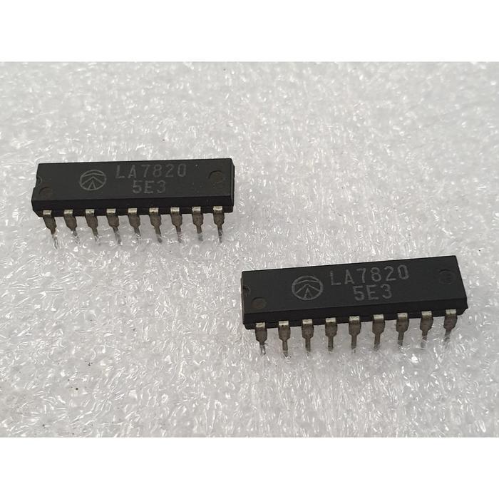 IC LA7820 LA 7820 การลดการซิงโครไนซ์ทีวีสี ...ELECTRON ELECTRON