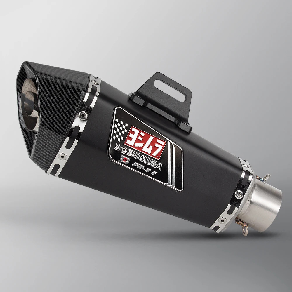 51 มม.Yoshimura R11 รถจักรยานยนต์ท่อไอเสียท่อ Motocross Escape Moto Include Db Killer สําหรับ Yamaha