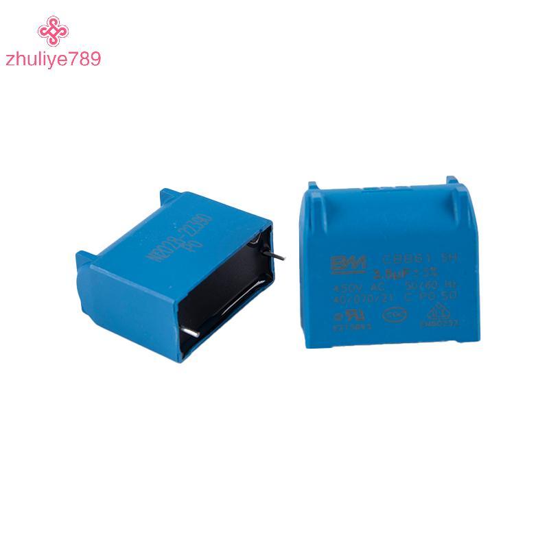 <zhuliye789>BM CBB61 10.5uF 450V พัดลมเครื่องปรับอากาศ Pin เมนบอร์ดตัวเก็บประจุเริ่มต้นส่วน Nice