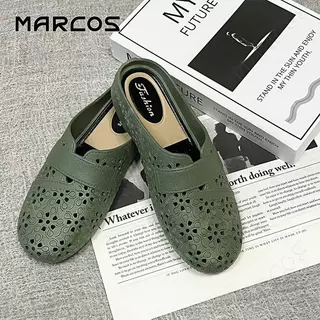 MARCOS รองเท้าแตะสำหรับผู้หญิง ระบายอากาศ ทนต่อการสึกหรอ สวมใส่สบาย เหมาะสำหรับผู้หญิง มีให้เลือกใน #07