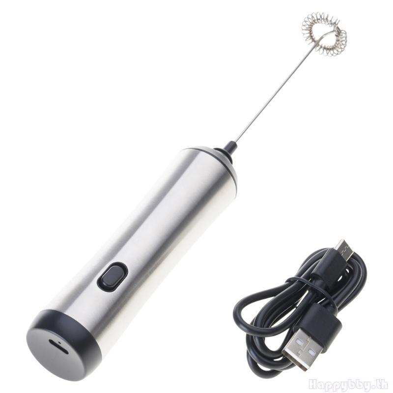 Hap Drink Mixer ปัดไฟฟ้าพร้อมด้ามจับ Ergonomic เครื่องตีฟองนม