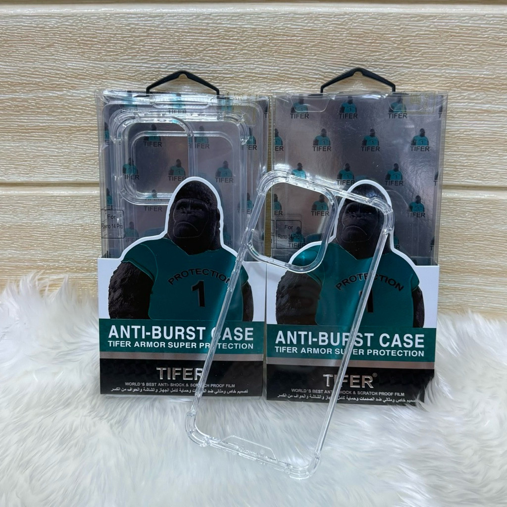 Kingkong เคสใส สำหรับ OPPO A6Pro A3X A5i A3 4G/A5 5G A3Pro A60 A5X Reno14 A5iPro Reno14F A5Pro Reno1