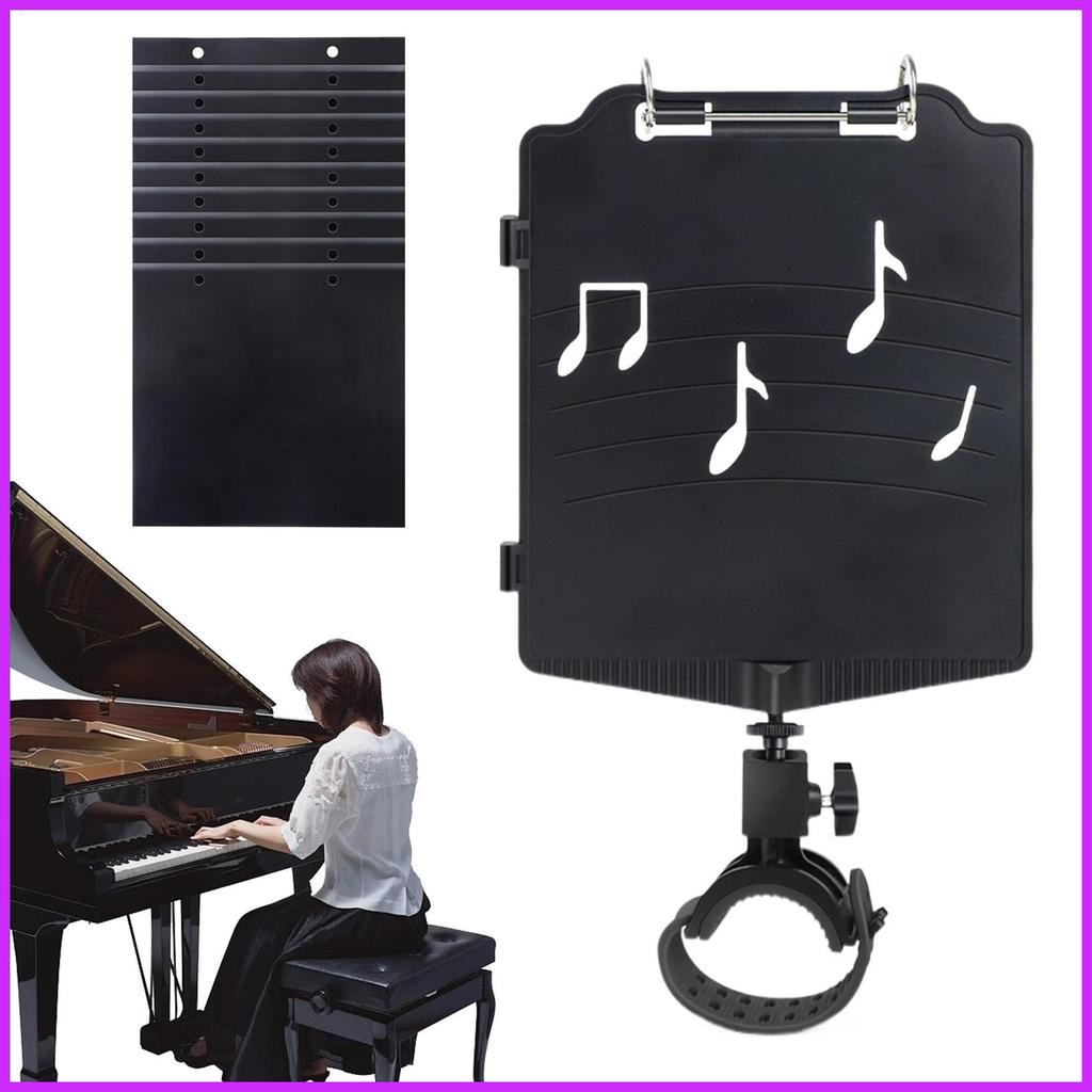 Music Note Stand แผ่นพับเพลงสําหรับไวโอลินเครื่องดนตรีชั้นวางจอแสดงผล String Instruments tayenith