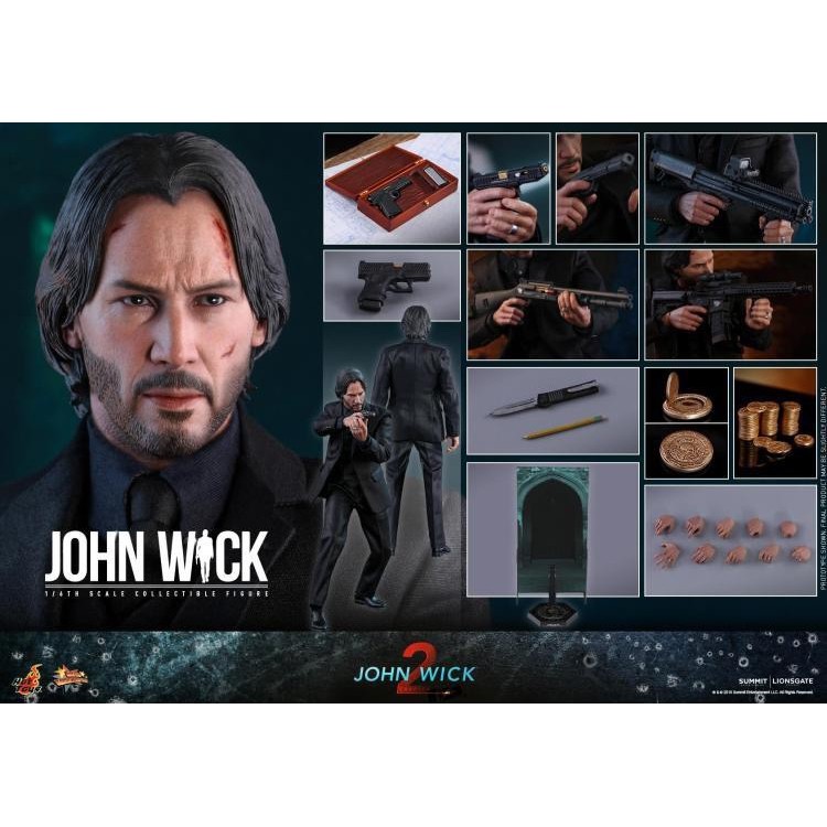 พร้อมสต็อก HT HotToys 1/6 MMS504 Fast Chase 2 God of Killing John Wick John Wick