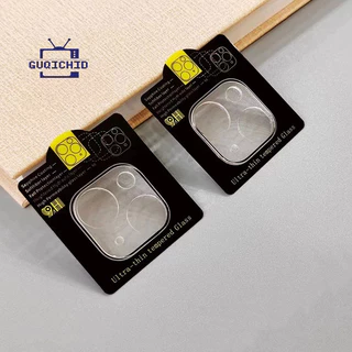 ฟิล์มเลนส์กล้อง3D/9H รุ่น กระจกกันเลนส์ For iOS 17 16 15 Pro Max 11 14 12 13 Pro Max 12 13 Mini 16 15 Plus แบบเต็มแผ่น