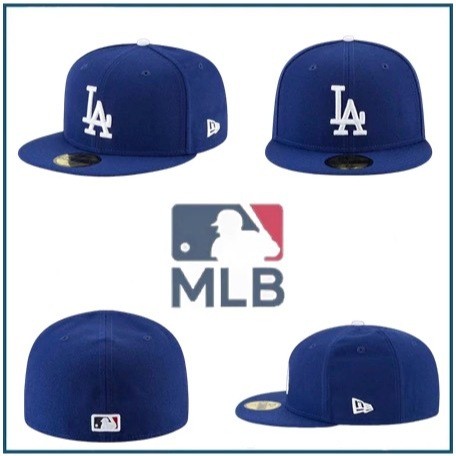 MLB Sun Hat New York Yankees Golf Hat New NY La Fit Cap Dodgers Los Angeles Hat Dark Blue Outdoor Ca