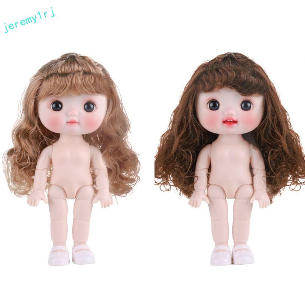 JEREMY1RJ 1/6 BJD Movable Joint Doll Body, เคลื่อนย้ายได้สวย Nude 21 Ball Jointed ตุ๊กตา, จําลองตาสี