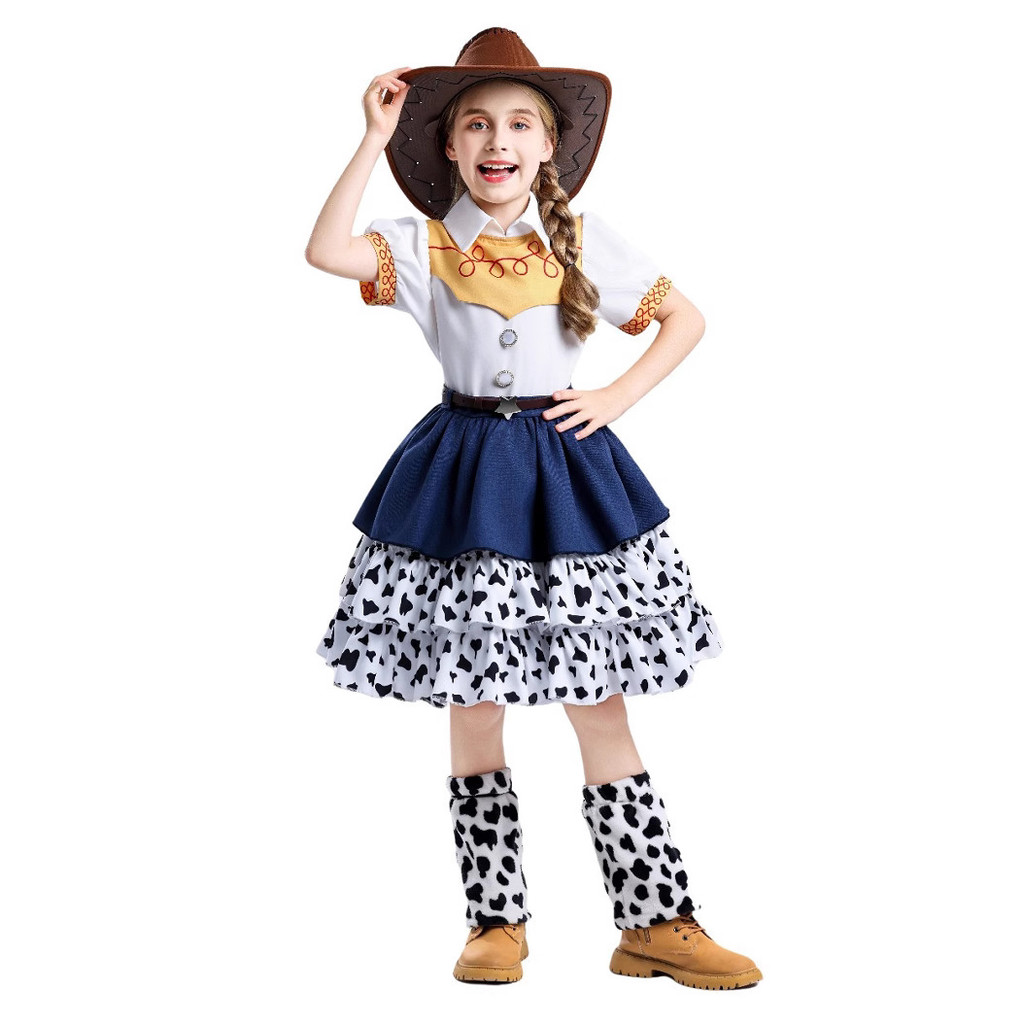 ชุดฮัลโลวีน Lolita สำหรับเด็กหญิง หรือ cosplay Woody จาก Toy Story