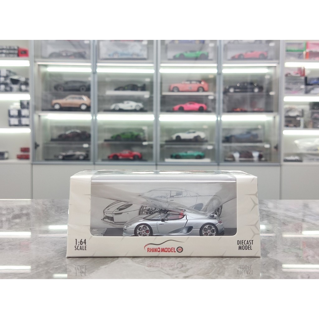 โมเดลแรด 1/64 Koenisc CC850 สีเงิน RM001