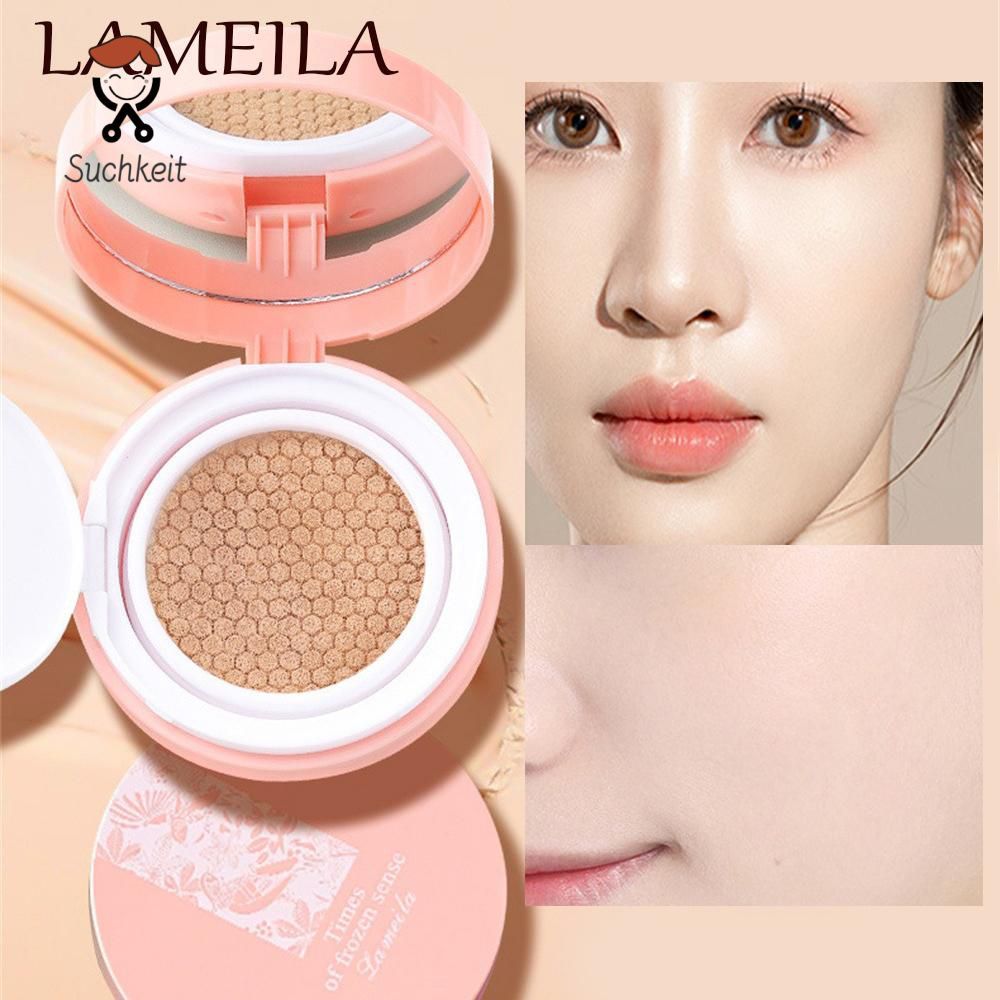 LAMEILA (ลาไมลา) Lameila คอนซีลเลอร์บางเบา Air Cushion BB ครีมแป้งติดทนนานแต่งหน้าเครื่องสําอางหลายส