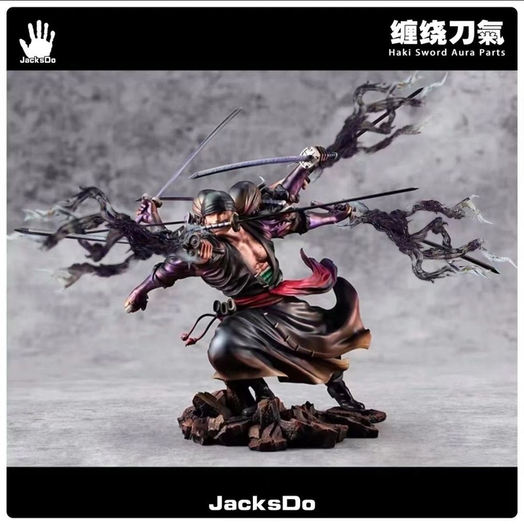 One Piece Zoro Asura Nine-Knife Bath Blood Jewelry GK โมเดลฟิกเกอร์สองหัว W27A