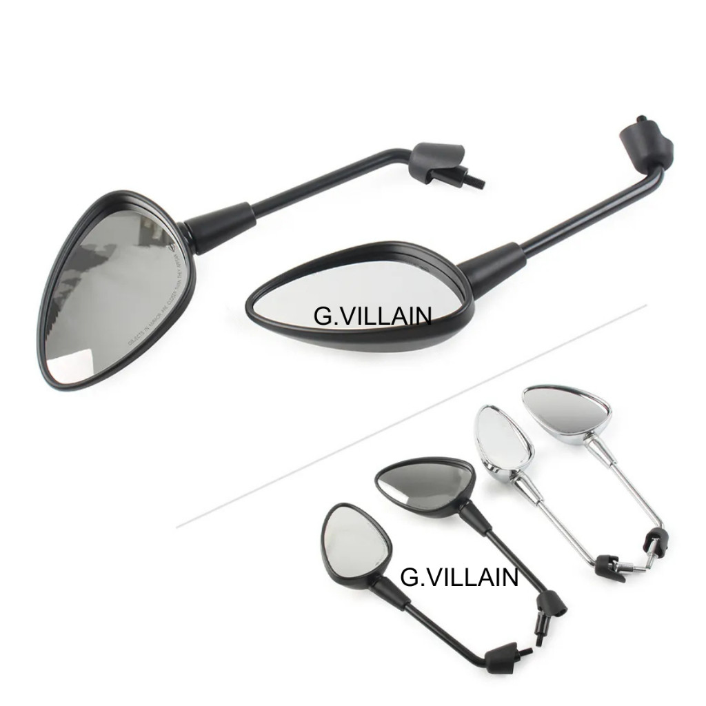 กระจกvespa กระจกเวสป้า กระจกมองหลัง เนื้อแท้ VESPA S, LX, SPRINT, GTS, PRIMAVERA รุ่น3วาล์ว สีดำด้าน ราคา ถูกที่สุด ดีลบีเคเค แกลเลอรีภาพที่ 8