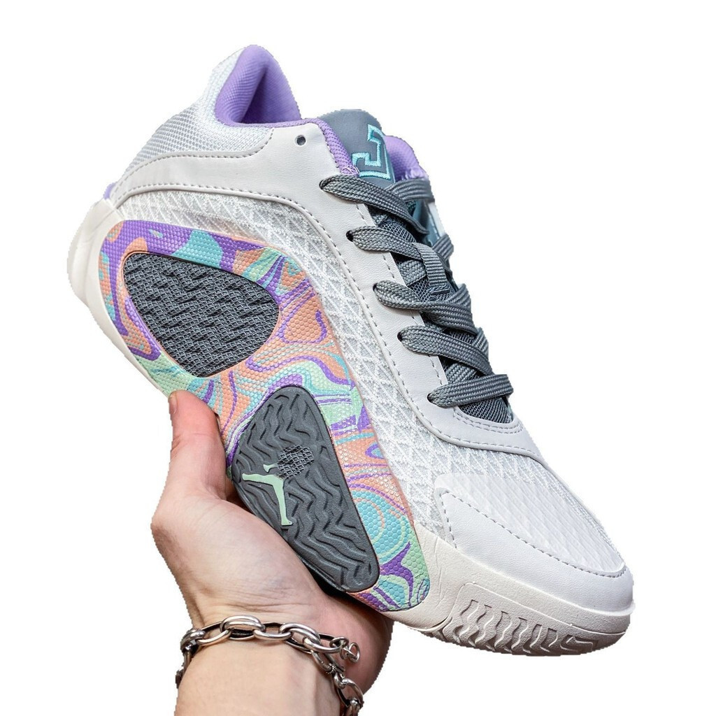 Tatum 2 Air Cushion รองเท้าตาข่ายย้อนยุค ออกแบบสำหรับบาสเก็ตบอลและกิจกรรมกีฬา