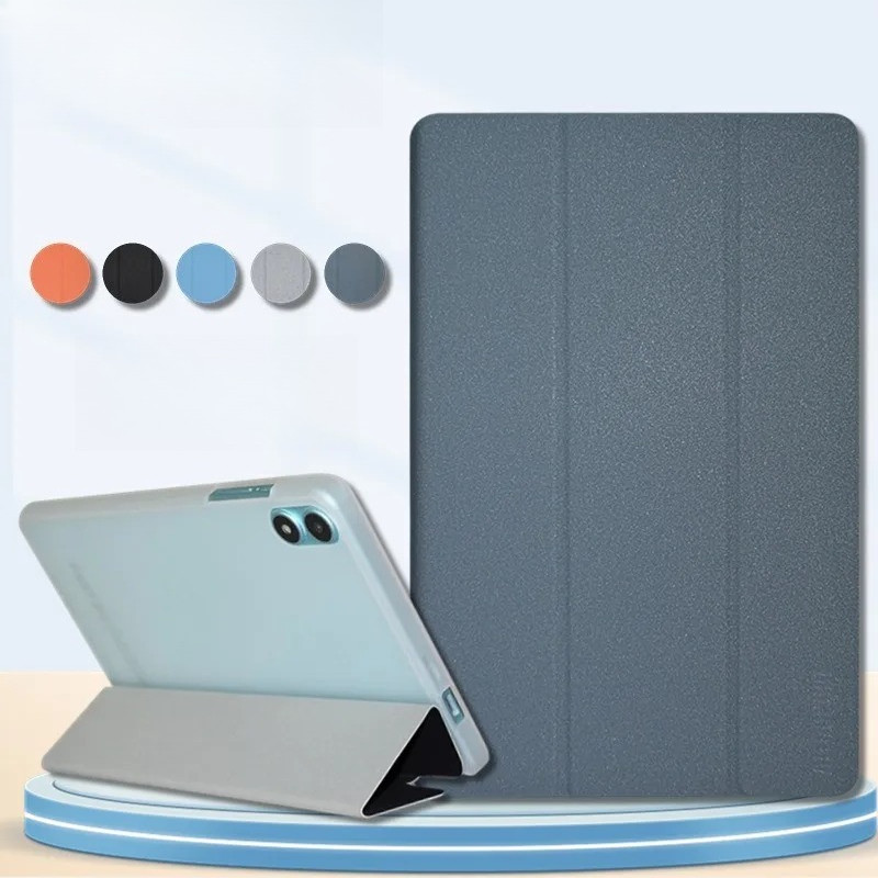 Ultra Thin Tri-Fold สําหรับ Teclast P85 2025 8.0 นิ้วแท็บเล็ต Soft TPU Drop Resistance สําหรับ TECLA
