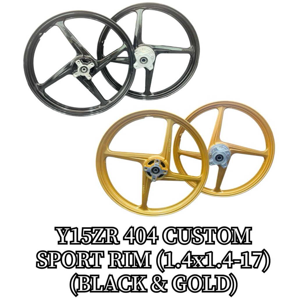 GOOD QUALITY (4 Batang Custom)(ENKEI)(1.4 1.4) Sportrim sport rim custom yamaha y15 y15zr y16 y16zr 