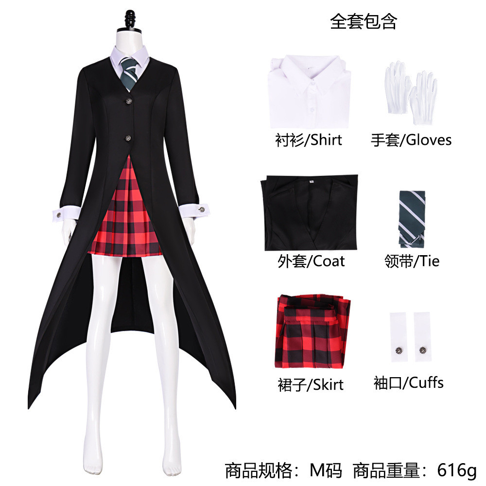 การ์ตูนญี่ปุ่น Soul Eater Maga cos เสื้อผ้าอะนิเมะสองมิติ Soul Soul Eater Maga El Gang คอสเพลย์