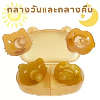 【1แถม1】โปรเซ็ทคู่สุดคุ้ม เซ็ทจุกหมี และ แปรงทำความสะอาดลิ้นซิลิโคน สำหรับเด็กทารก วัยหัดเดิน