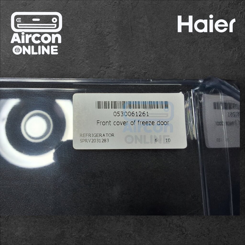 ฝาปิดถาดใต้ช่องฟรีส ตู้เย็น HAIER รหัส 0530061261 (#29) ของแท้ ใหม่ มือ 1