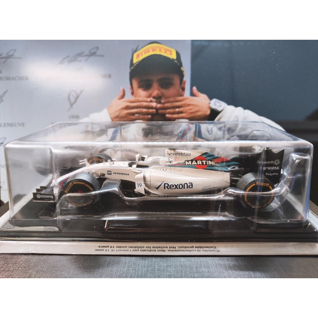 IXO 1: 24 F1 รถรุ่น Williams FW37 Masasa Italy Station Season Army F1 Matianni รุ่นเคลือบพิเศษ Willi