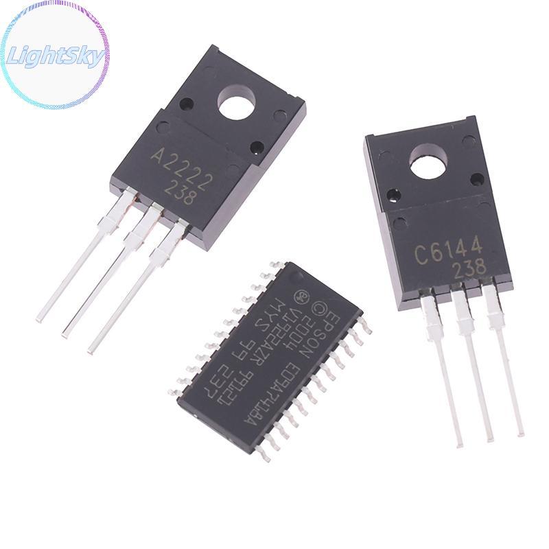 LightSky E09A7418A วงจรรวม A2222 C6144 ทรานซิสเตอร์เหมาะสําหรับ L3110 L3210 L5190 L5290 TH