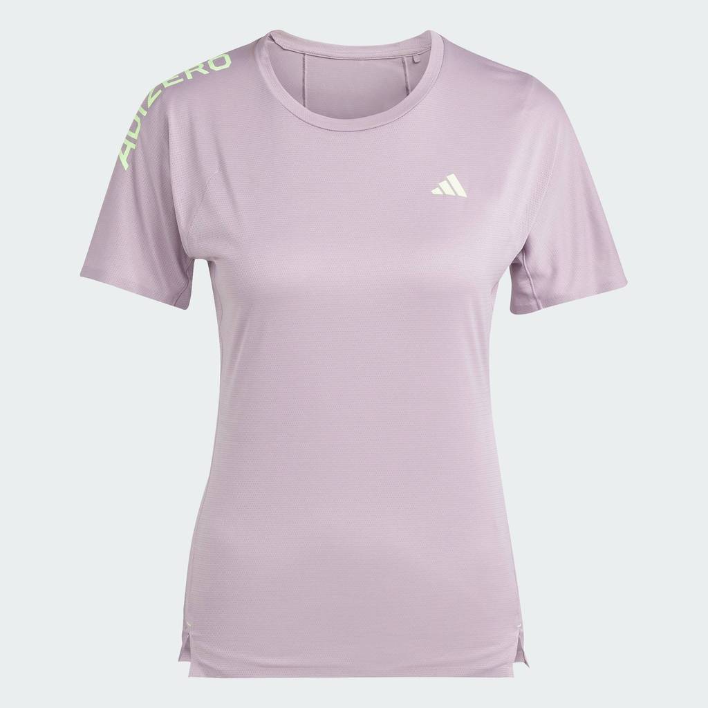adidas วิ่ง เสื้อวิ่ง Adizero ผู้หญิง สีม่วง IN0165
