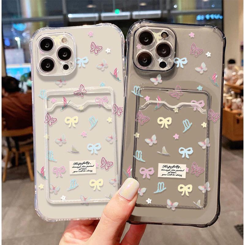 SoftCase ATM ID Cardน่ารักรูปแบบริบบิ้นสําหรับRealmeหมายเหตุ60 60x50 Narzo N63 N61 10 N53 50A 50i Pr