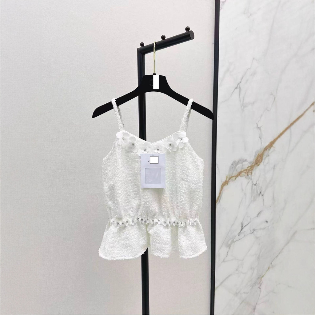 ZQ28 CHA# 25Autumn Winter Women's Clothing Rich Heiress Short Camisole