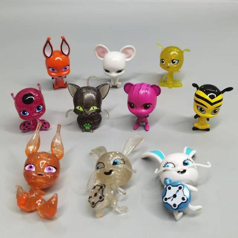 Miraculous Ladybug Marinette Figure – โมเดลตกแต่งโต๊ะของเล่นอย่างเป็นทางการหลวม